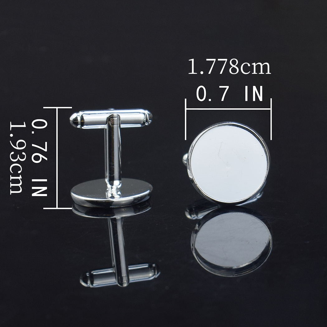 Wolf Pattern Cufflinks Silver Men's Jewelry Suit Shirt Accessories