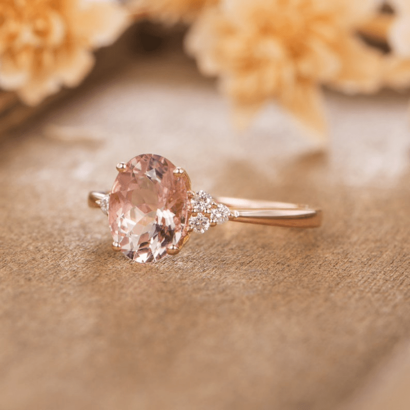 Zircon Romantic Ring Decorative Accessories Holiday Gift For Girls