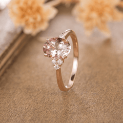 Zircon Romantic Ring Decorative Accessories Holiday Gift For Girls