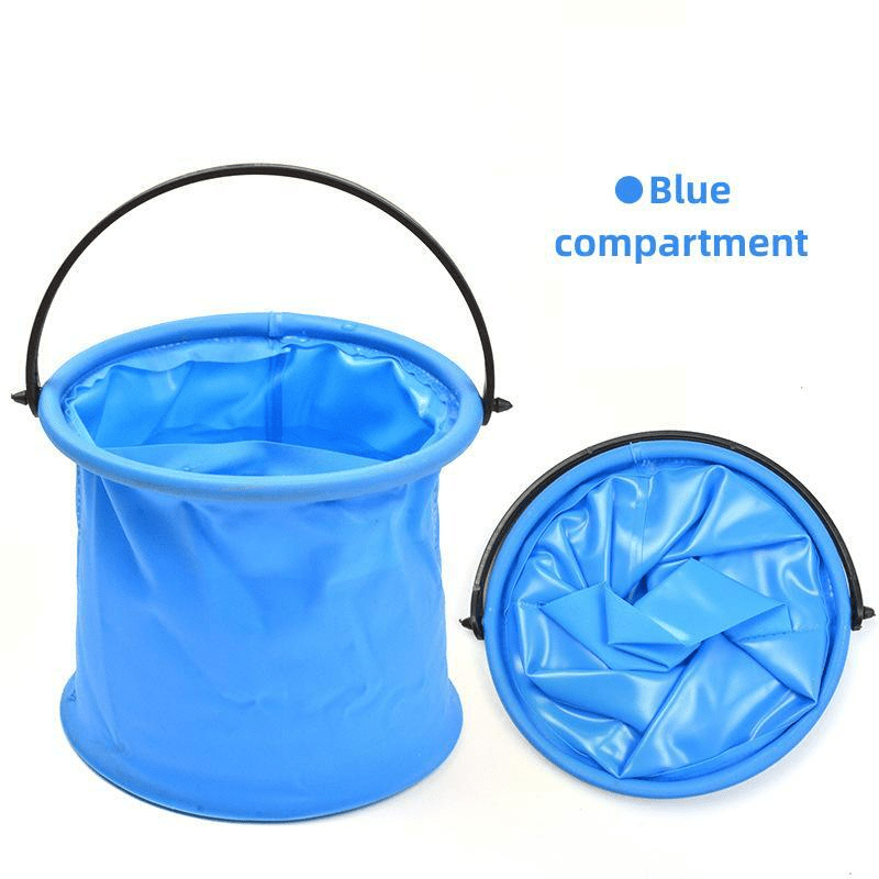 Collapsible Bucket With Handle for Art & Cleaning