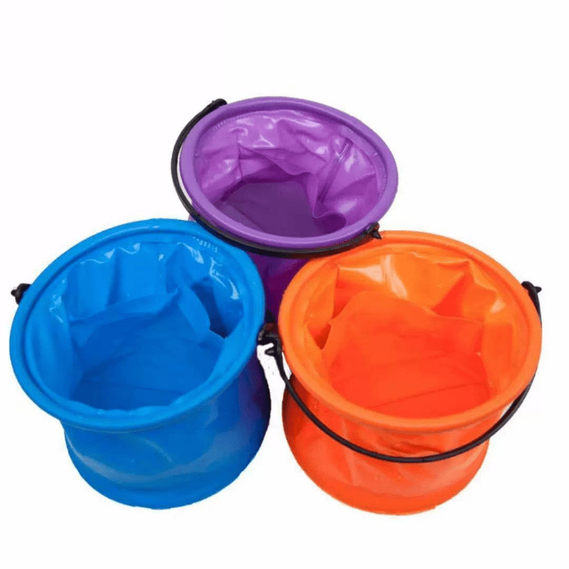 Collapsible Bucket With Handle for Art & Cleaning