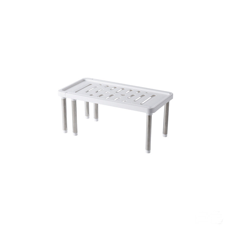Retractable Kitchen Shelf Cabinet Layered Storage Rack