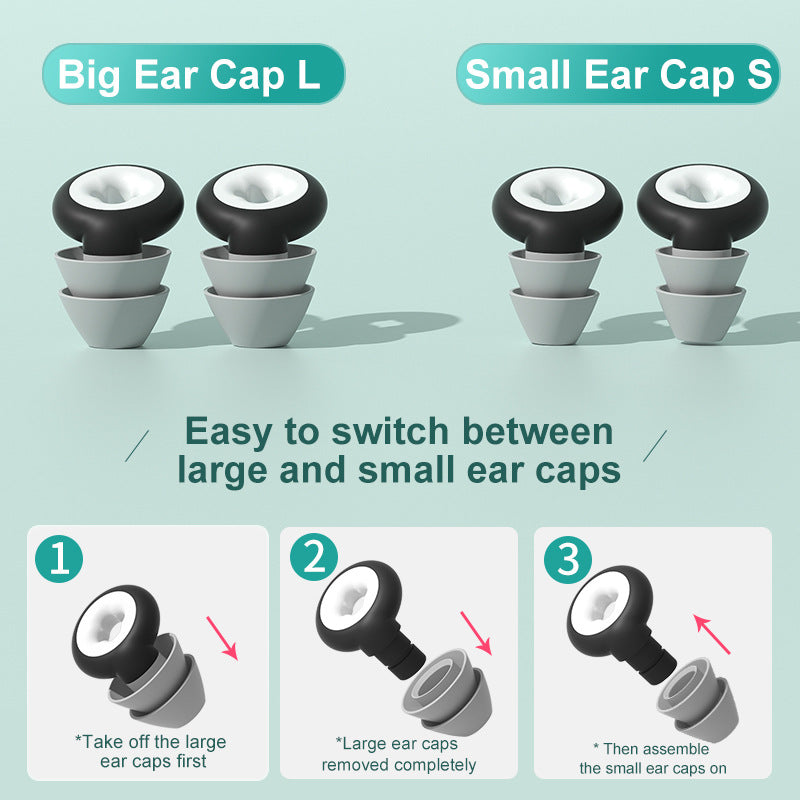 Waterproof Silicone Earplugs for Sleeping, Swimming & Travel