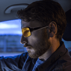 Men's Night Vision Goggles Anti-Glare Driving Glasses