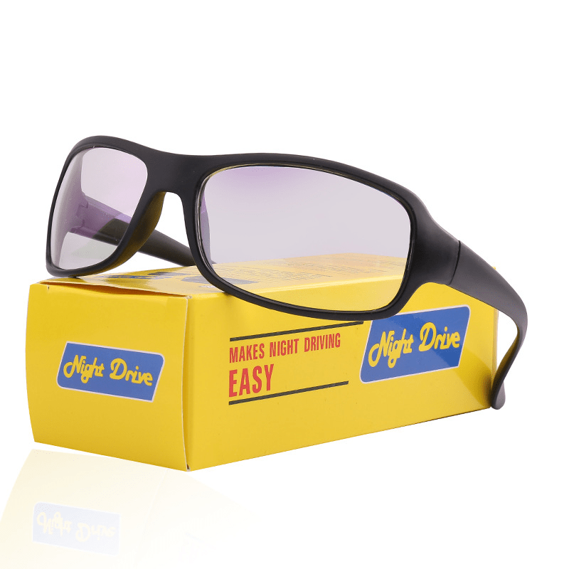 Men's Night Vision Goggles Anti-Glare Driving Glasses