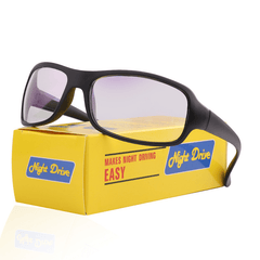 Men's Night Vision Goggles Anti-Glare Driving Glasses