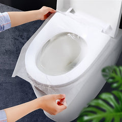 Disposable Toilet Seat Cover 30/50pcs for Patient Bathroom Cleaning