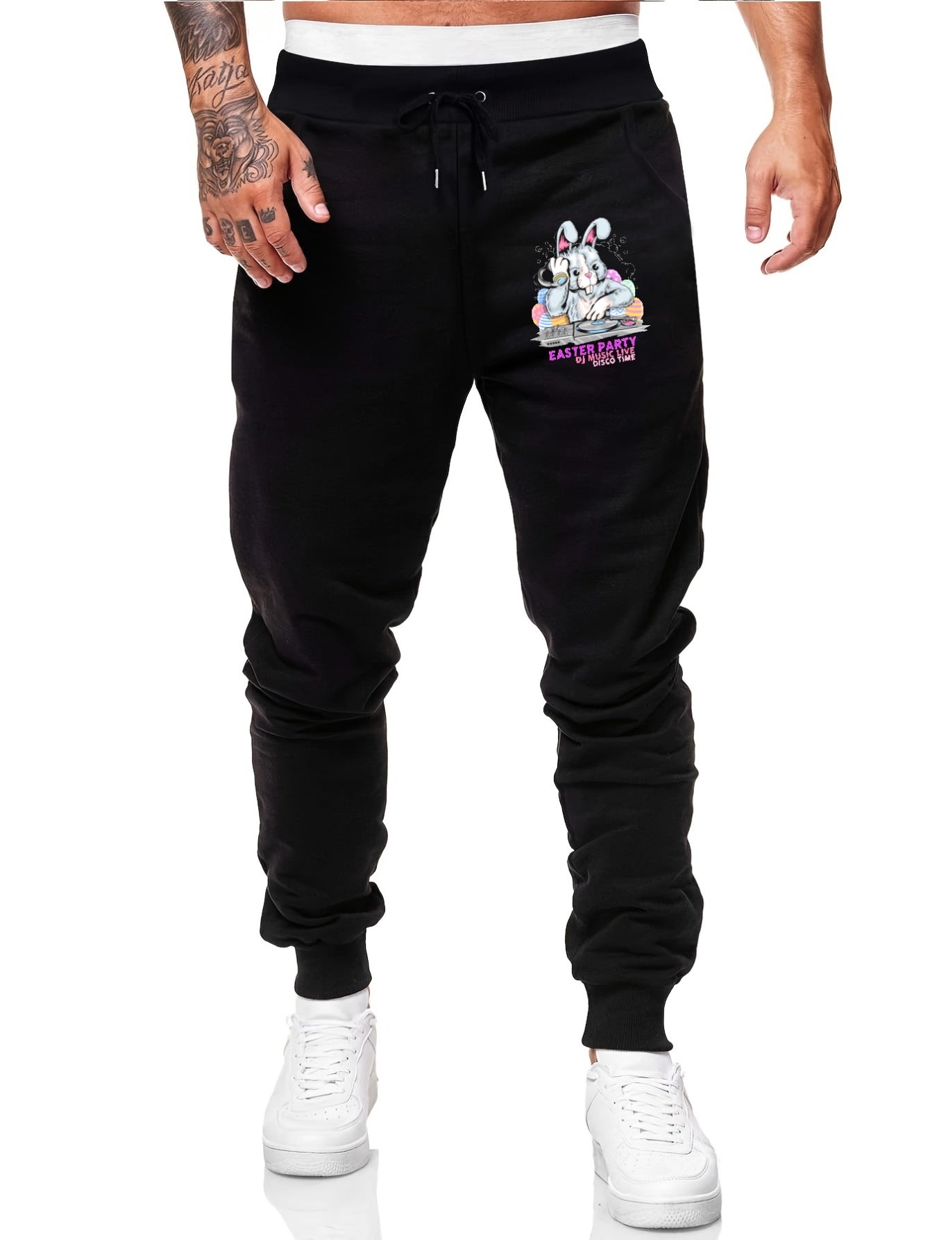 Men's Breathable Loose Fit Joggers for Spring Summer