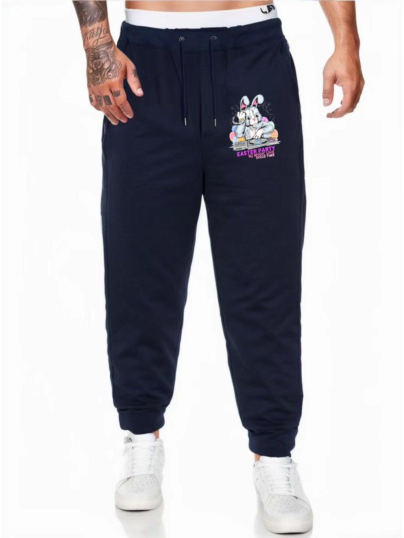 Men's Breathable Loose Fit Joggers for Spring Summer