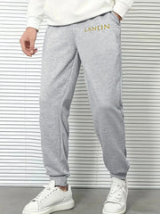 Men's Stylish Drawstring Joggers Breathable Loose Fit Pants