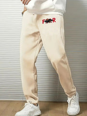 Faith Comfy Drawstring Joggers Men's Casual Loose Fit Pants