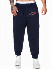 Faith Comfy Drawstring Joggers Men's Casual Loose Fit Pants