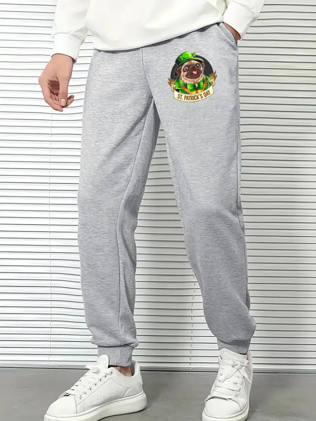 Men's Drawstring Joggers Breathable Casual Pants for Spring Summer