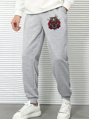 Ghost Samurai Comfy Drawstring Joggers Breathable Loose Fit Pants