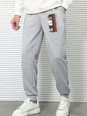 Men's Comfy Drawstring Joggers Loose Fit Stretch Pants