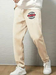 Surfer Comfy Drawstring Joggers Men's Casual Loose Fit Pants