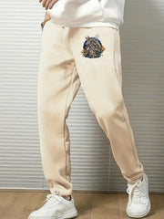 Knight Comfy Drawstring Joggers Men's Casual Loose Fit Pants