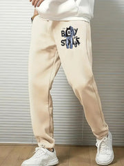 Men's Comfy Drawstring Joggers Loose Fit Pants