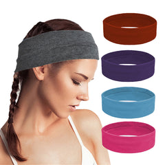 Elastic Yoga Headband Sports Fitness Running Sweat Headband