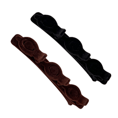 Flocking Braiding Hair Clip for Women Girls