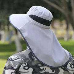 Sun Protection Bucket Hat for Fishing Detachable Casual Sun Hat