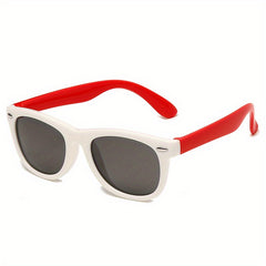 Boy's Silicone Anti UV Sunglasses Polarized Glasses