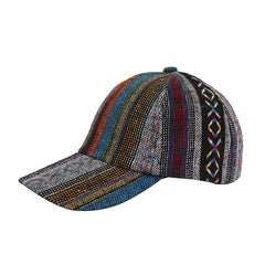 Boho Printed Vintage Baseball Cap Sun Hat for Women