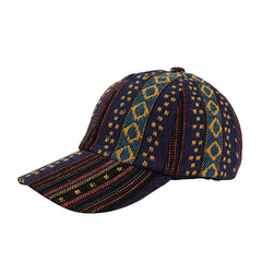 Boho Printed Vintage Baseball Cap Sun Hat for Women