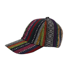 Boho Printed Vintage Baseball Cap Sun Hat for Women