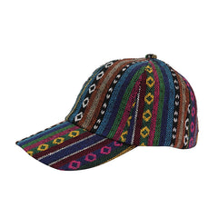 Boho Printed Vintage Baseball Cap Sun Hat for Women