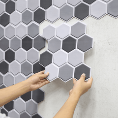5pcs 3D Wall Sticker Marble Pattern PVC Self Adhesive Wall Paper 30x30cm