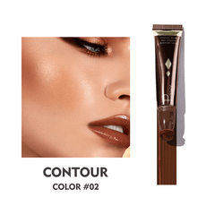 Creamy Highlighter Blush Stick in Orange Peach