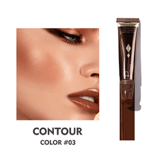 Creamy Highlighter Blush Stick in Orange Peach