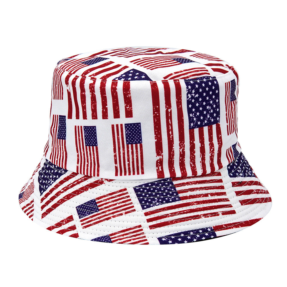 Hip Hop Reversible Bucket Hat Lightweight Fisherman Cap