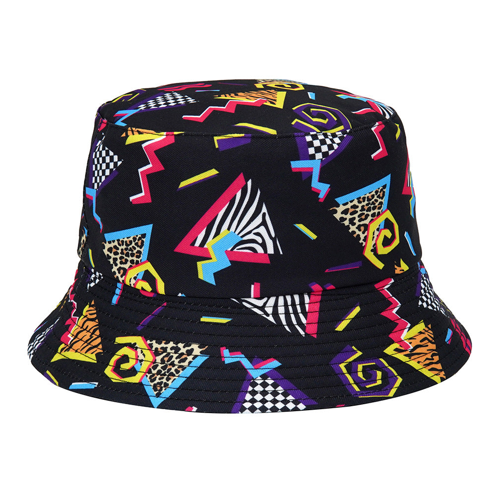 Hip Hop Reversible Bucket Hat Lightweight Fisherman Cap