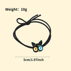 Big Eye Cat Hair Tie Hair Rope Hair Accessories