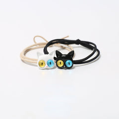 Big Eye Cat Hair Tie Hair Rope Hair Accessories
