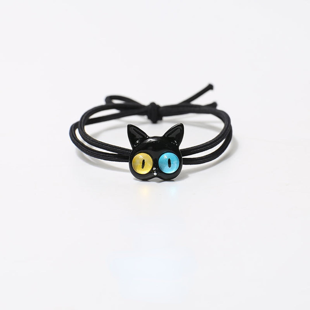 Big Eye Cat Hair Tie Hair Rope Hair Accessories