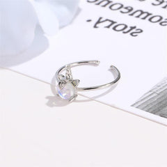 Colorful Stone Unicorn Ring Girls Jewelry Gift