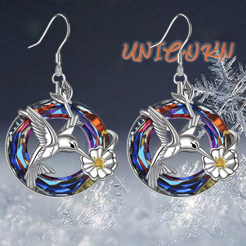 Cartoon Bird Earrings for Girls - Holiday Party Gift
