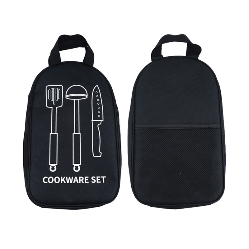 Portable Camping Cookware Organizer Bag with Convenient Storage