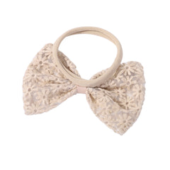 Cute Flower Tulle Bow Hair Bands for Baby Girls