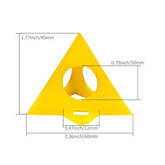 10pcs Triangle Paint Stands Mini Cone Paint Stands