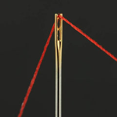 12pcs Hand Sewing Needles Big Eye Needle Easy Thread Stitching Embroidery