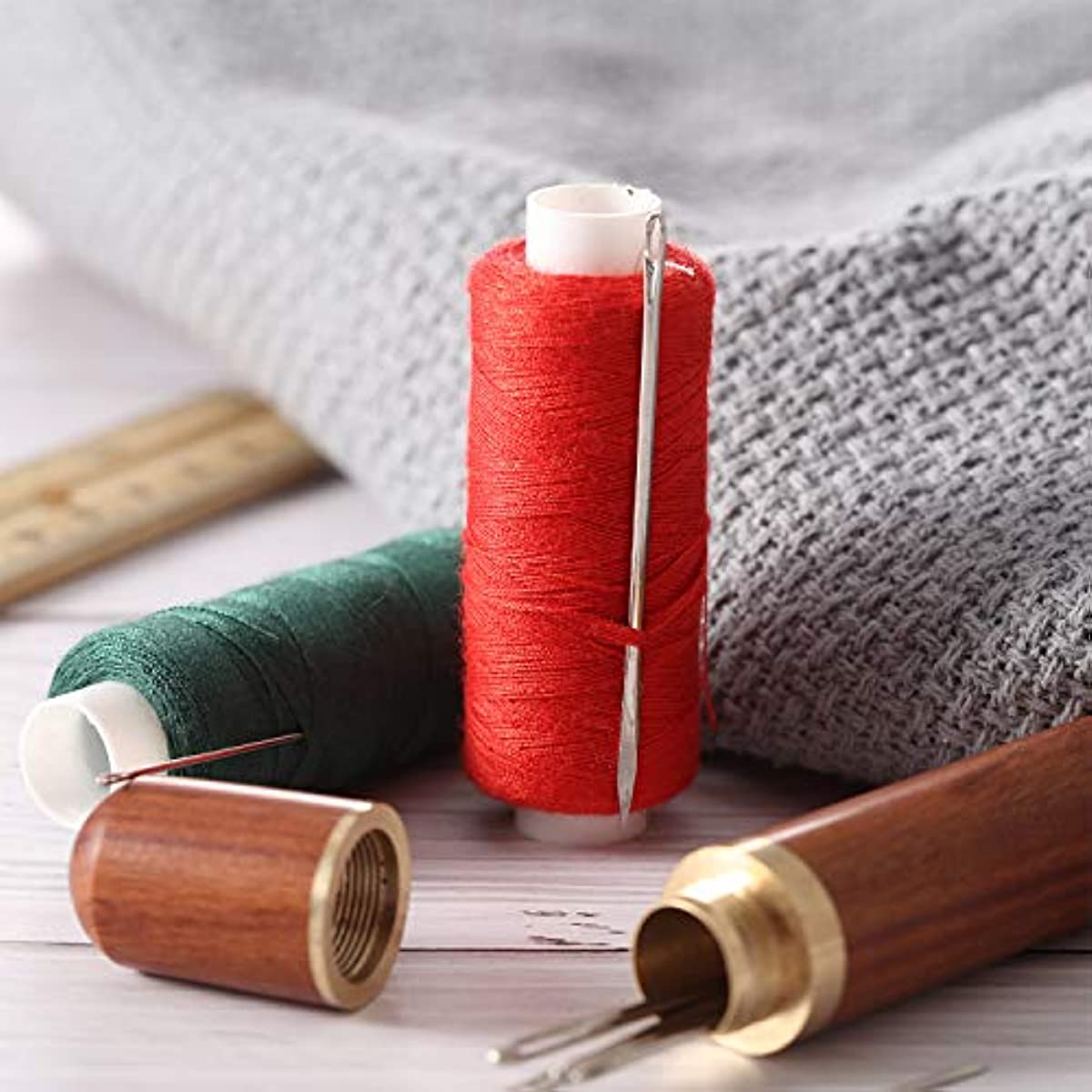 12pcs Hand Sewing Needles Big Eye Needle Easy Thread Stitching Embroidery