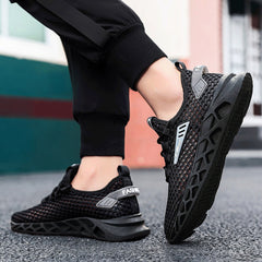 Men's Breathable Mesh Casual Shoes for Traveling Jogging
