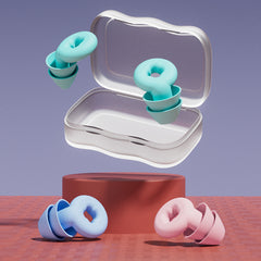 Sound Insulation Ear Protection Earplugs Sleeping Swimming Noise Reduction