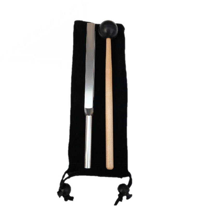 528HZ Tuning Fork for Yoga and Healing with Cloth Bag and Mallet