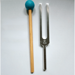 528HZ Tuning Fork for Yoga and Healing with Cloth Bag and Mallet