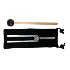 528HZ Tuning Fork for Yoga and Healing with Cloth Bag and Mallet